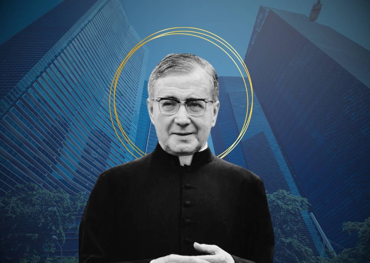 São Josemaria Escrivá é conhecido por ser o santo que nos incentiva a trabalhar bem e com amor.