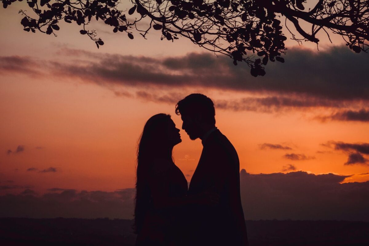 Um casal apaixonado em um relacionamento duradouro