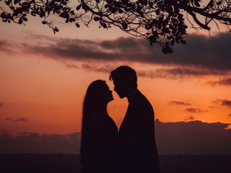 Um casal apaixonado em um relacionamento duradouro