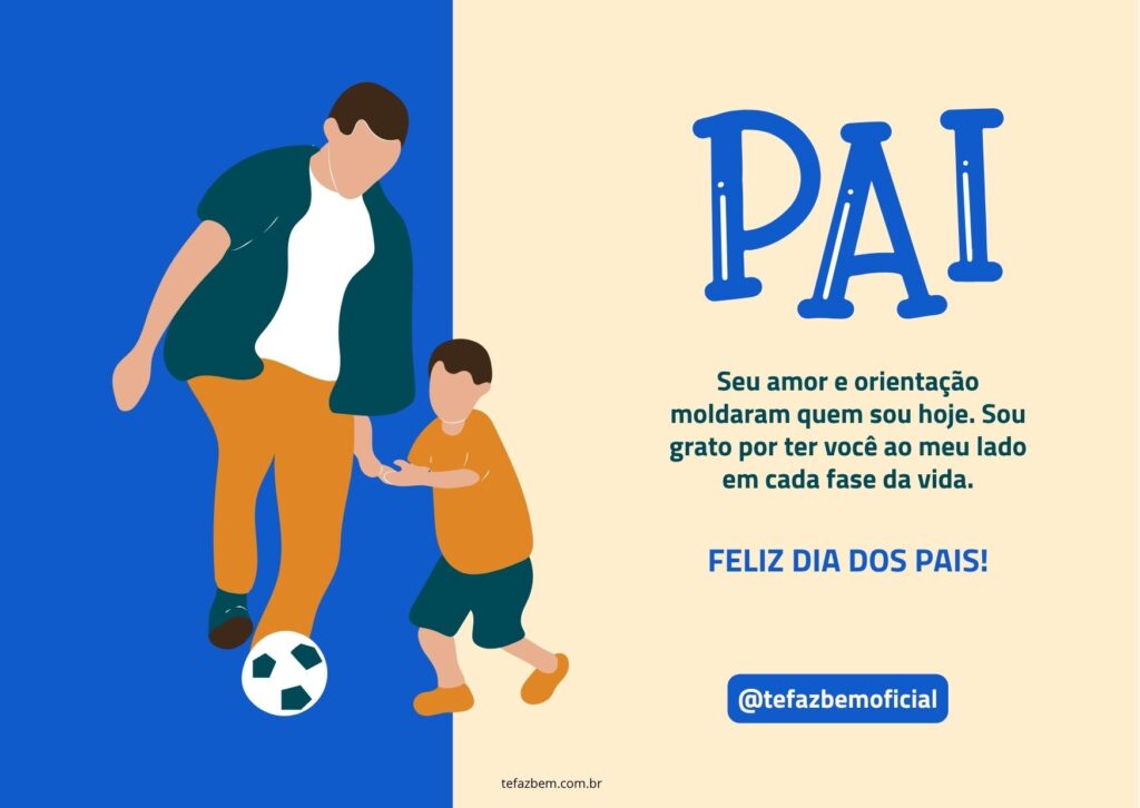 cartão de dia dos pais