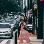 Dia nacional do Trânsito 2025: carros na avenida paulista, em São Paulo