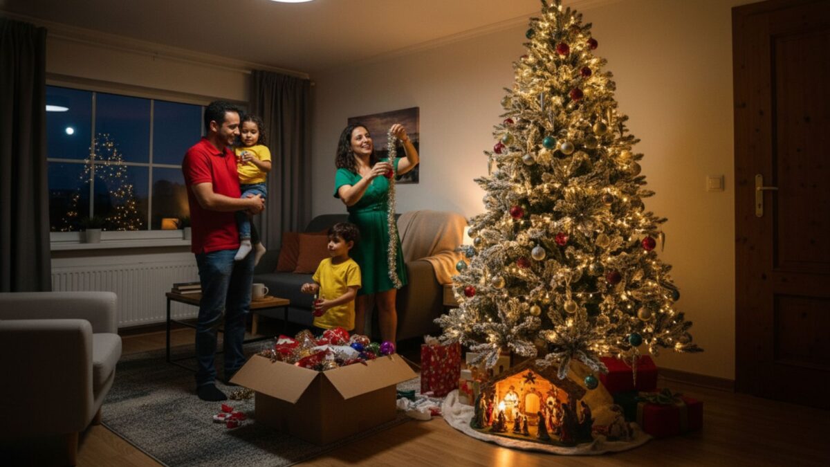 Dia certo de montar a árvore de Natal segundo a tradição cristã é no primeiro domingo do advento. Veja quando cai a data em 2025.