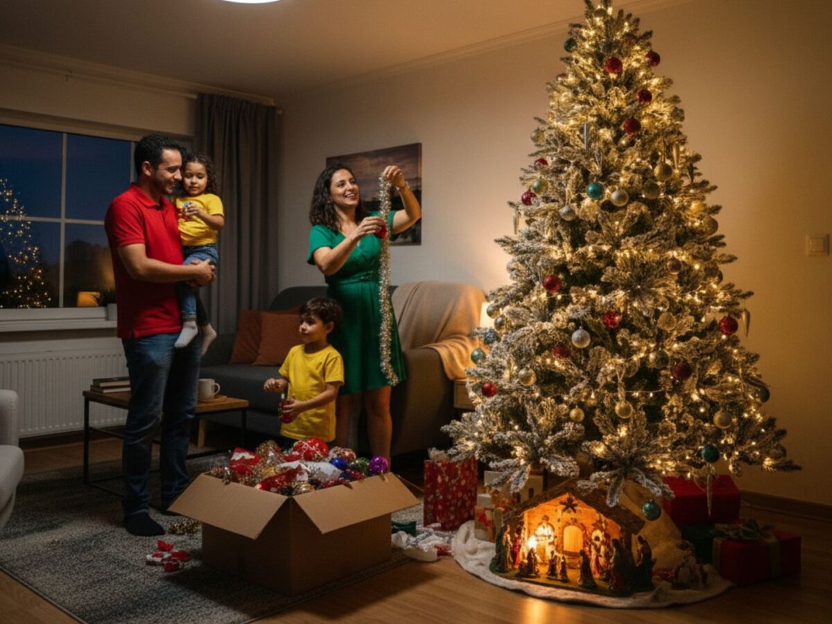 Dia certo de montar a árvore de Natal segundo a tradição cristã é no primeiro domingo do advento. Veja quando cai a data em 2025.