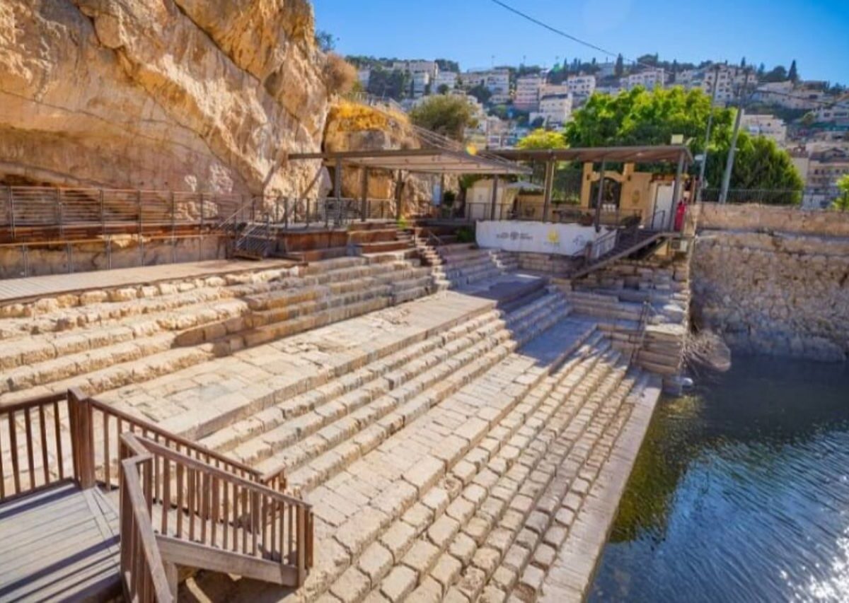 Tanque de Siloé é encontrado por arqueólogos.