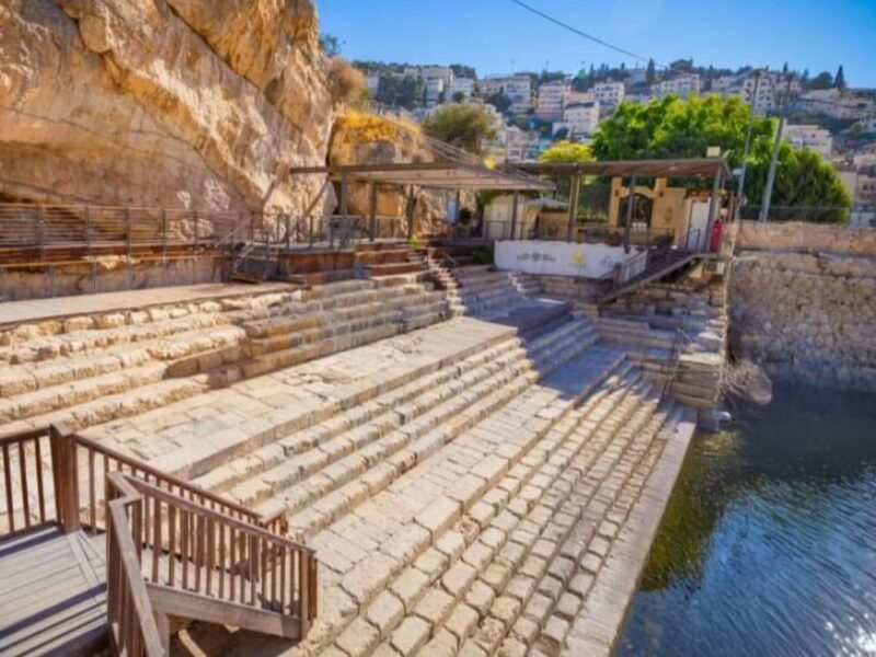 Tanque de Siloé é encontrado por arqueólogos.
